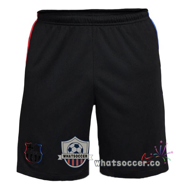FC Barcelona Away Soccer Shorts Black 2024-2025