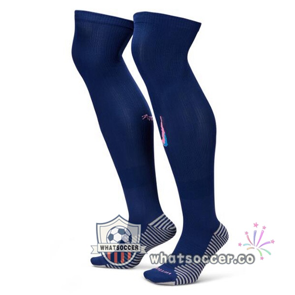 Atletico Madrid Third Soccer Jerseys Blue 2024-2025