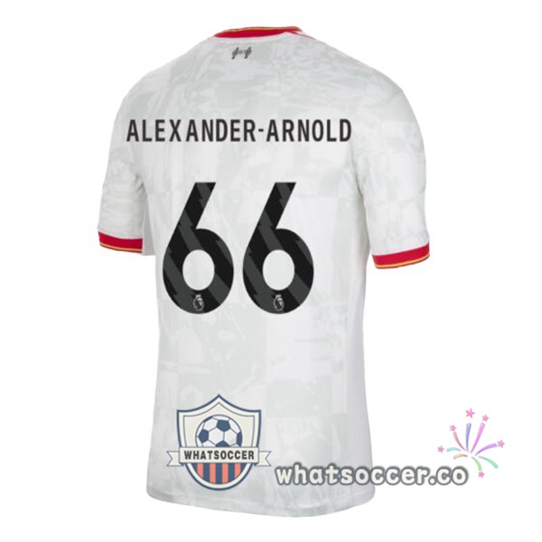 FC Liverpool (ALEXANDER-ARNOLD 66) Third Soccer Jerseys White 2024-2025