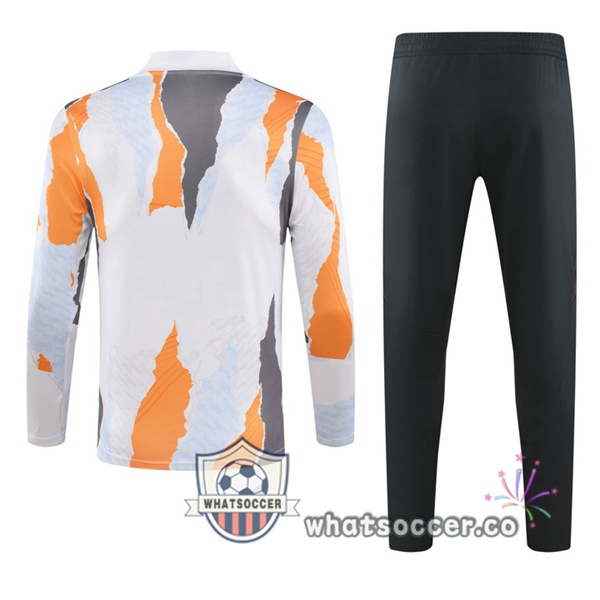 Tracksuit Real Madrid White Yellow 2025-2026