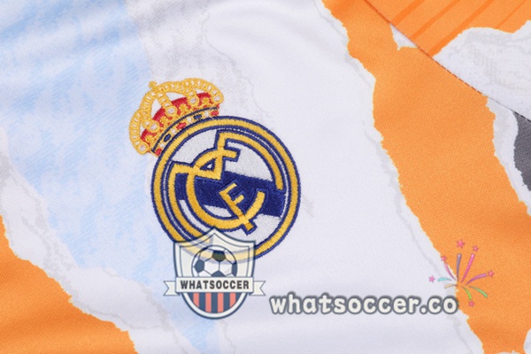 Tracksuit Real Madrid White Yellow 2025-2026