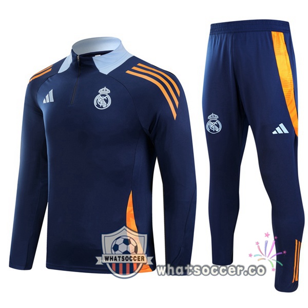 Tracksuit Real Madrid Blue Royal 2025-2026