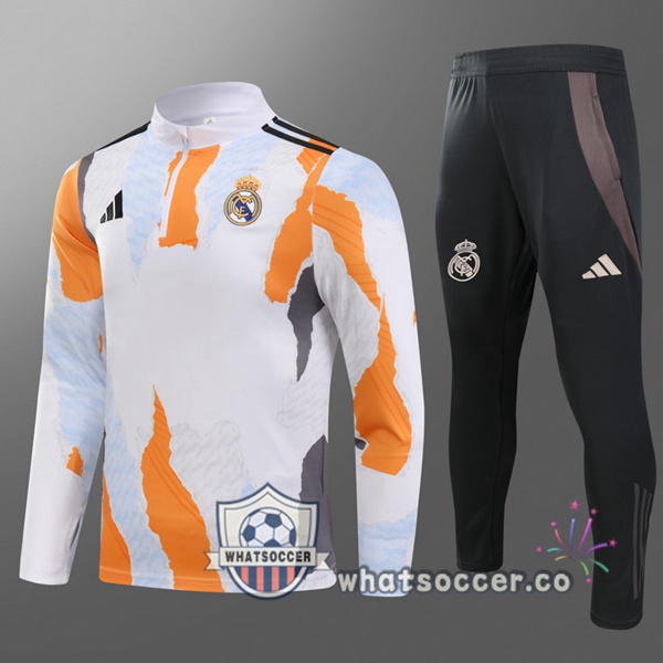 Tracksuit Real Madrid Kids White 2025-2026