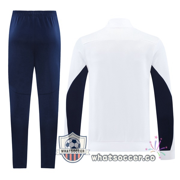 Training Jacket Olympique de Marseille White 2025-2026