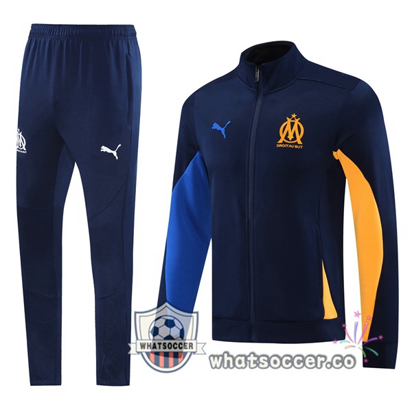 Training Jacket Olympique de Marseille Blue Royal 2025-2026