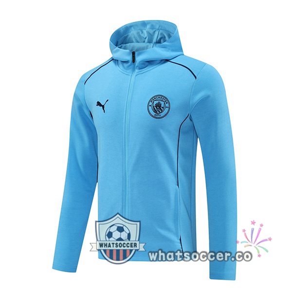 Windbreaker Manchester City Blue 2025-2026