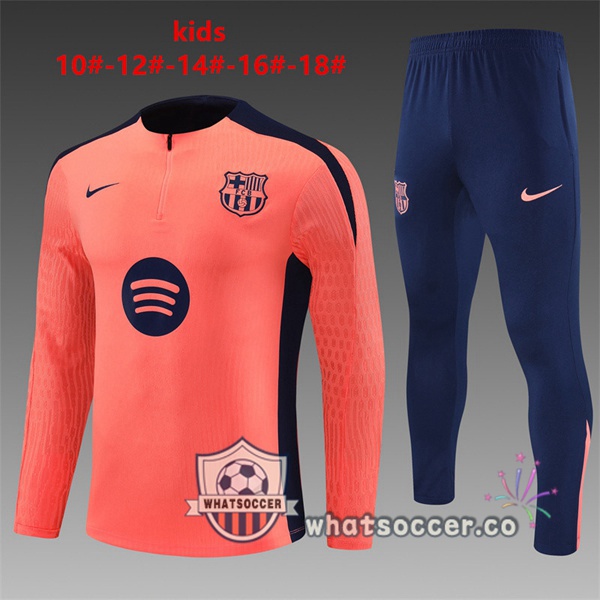 Tracksuit FC Barcelona Kids Orange 2025-2026