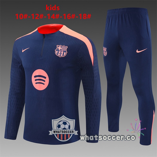 Tracksuit FC Barcelona Kids Blue Royal 2025-2026