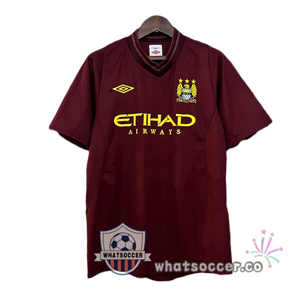 Manchester City Retro Away Marron 2012-2013