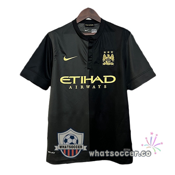Manchester City Retro Away Black 2013-2014
