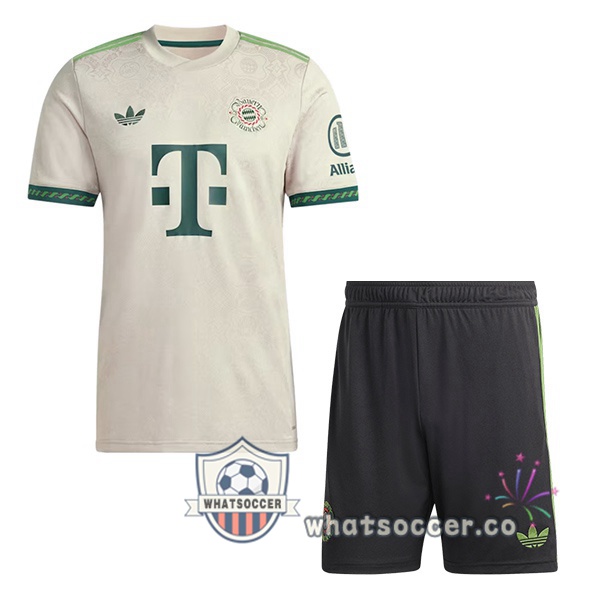 Bayern Munich Kids Special Edition Soccer Jerseys Gray 2025-2026