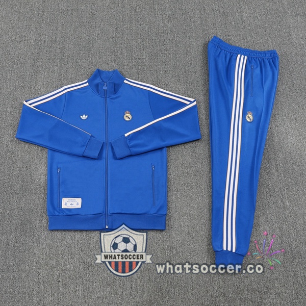 Training Jacket Real Madrid Blue 2025-2026