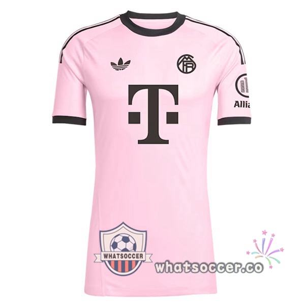 Bayern Munich Goalkeeper Soccer Jerseys Rose 2025-2026
