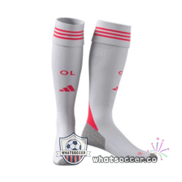 Olympique Lyonnais Third Soccer Jerseys Gray 2025-2026