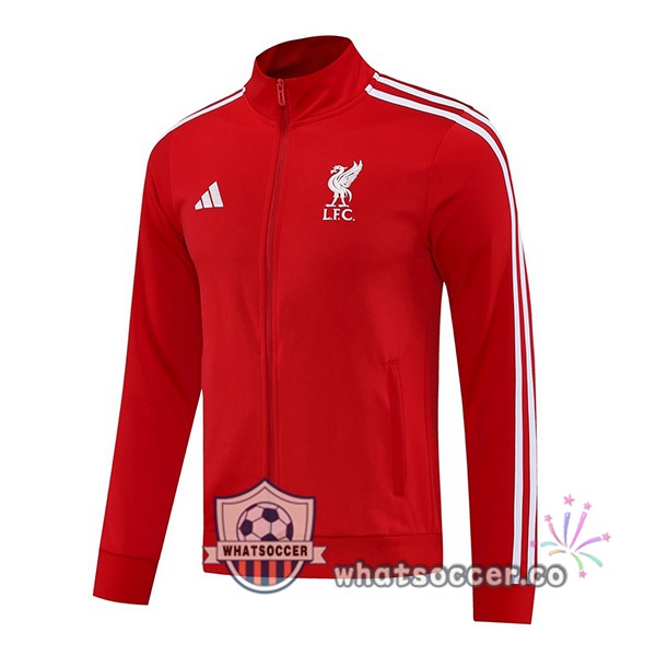Soccer Jacket FC Liverpool Red 2025-2026