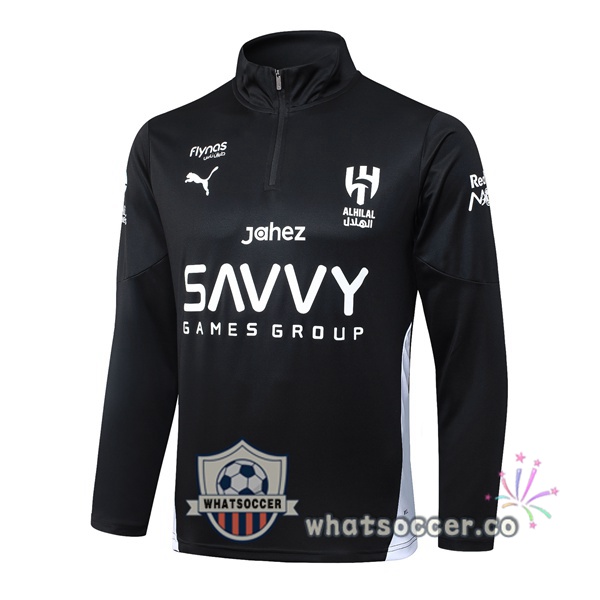 Soccer Sweater Al-Hilal FC Black 2025-2026