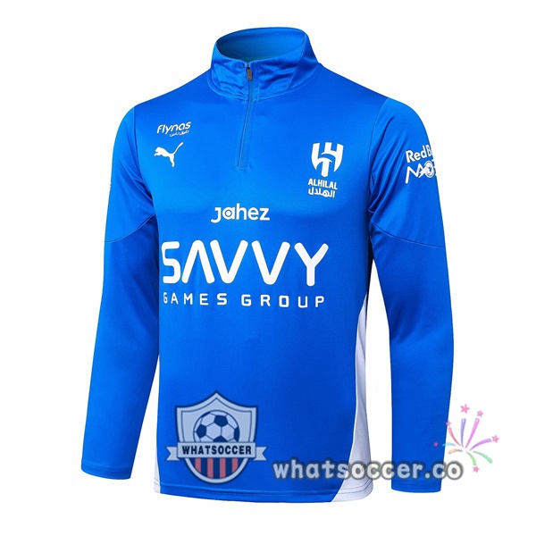 Soccer Sweater Al-Hilal FC Blue 2025-2026