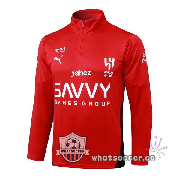 Soccer Sweater Al-Hilal FC Red 2025-2026
