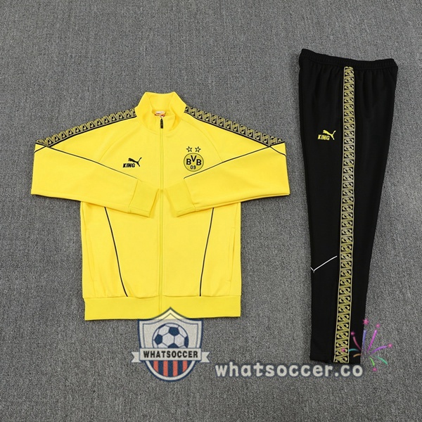 Training Jacket Dortmund BVB Yellow 2025-2026