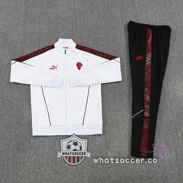 Training Jacket AC Milan White 2025-2026