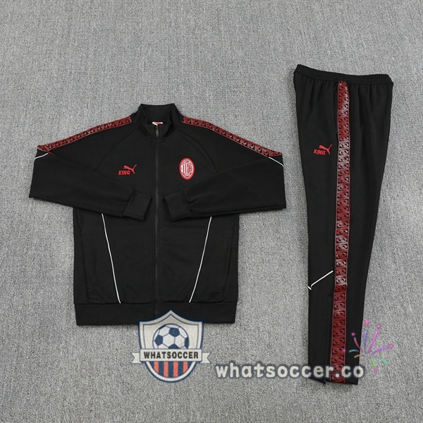 Training Jacket AC Milan Black 2025-2026