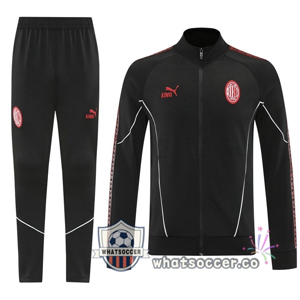 Training Jacket AC Milan Black 2025-2026