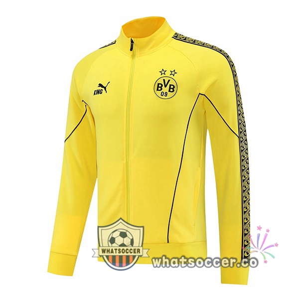 Soccer Jacket Dortmund BVB Yellow 2025-2026