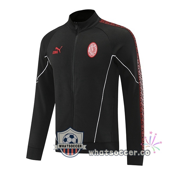 Soccer Jacket AC Milan Black 2025-2026