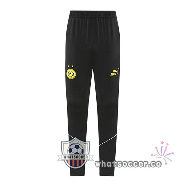 Dortmund BVB Soccer Pants Black 2025-2026