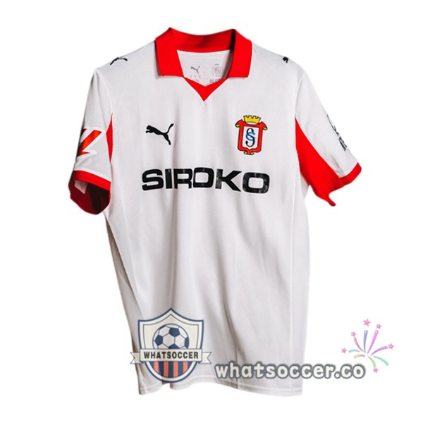 Sporting Gijon Third Soccer Jerseys White 2025-2026