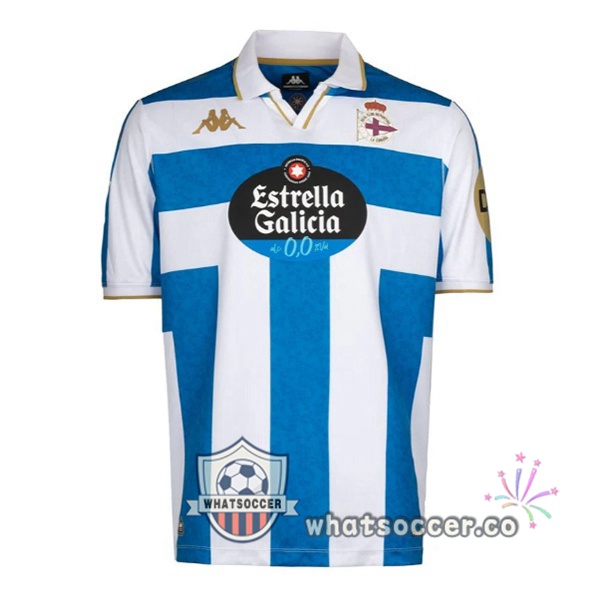 Deportivo de La Coruna Home Soccer Jerseys Blue White 2025-2026