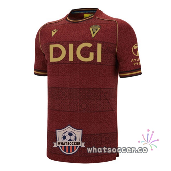 Cadiz CF Away Soccer Jerseys Marron 2025-2026