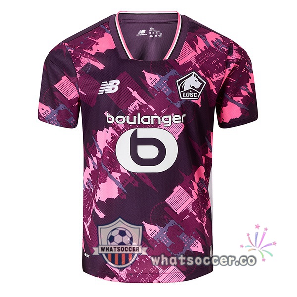 Lille OSC Fourth Soccer Jerseys Purple 2025-2026