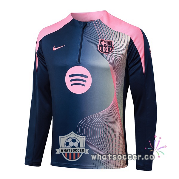 Soccer Sweater FC Barcelona Blue Royal Rose 2025-2026
