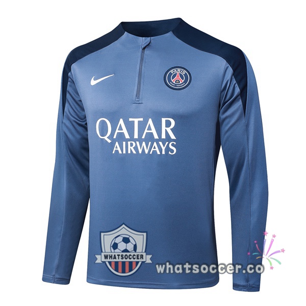 Soccer Sweater Paris PSG Gray 2025-2026