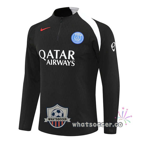 Soccer Sweater Paris PSG Black 2025-2026