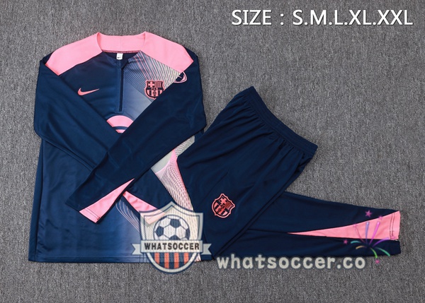 Training Wear FC Barcelona Blue Royal Rose 2025-2026