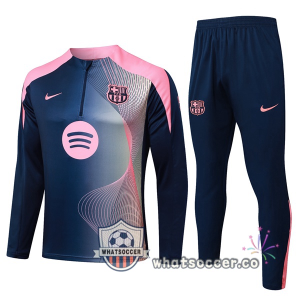 Training Wear FC Barcelona Blue Royal Rose 2025-2026