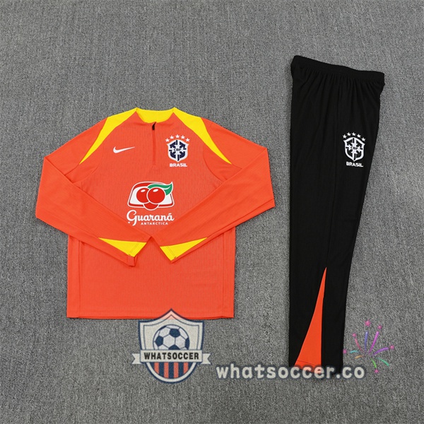 Training Wear Brazil Orange 2025-2026