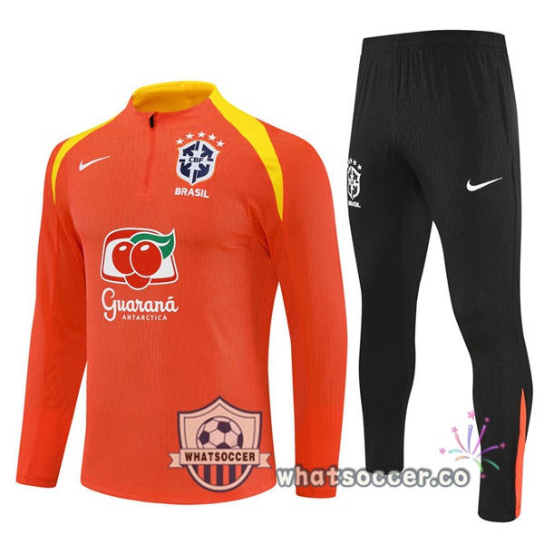 Training Wear Brazil Orange 2025-2026