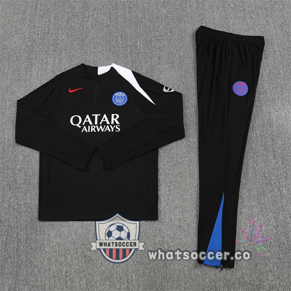 Training Wear Paris PSG Black 2025-2026
