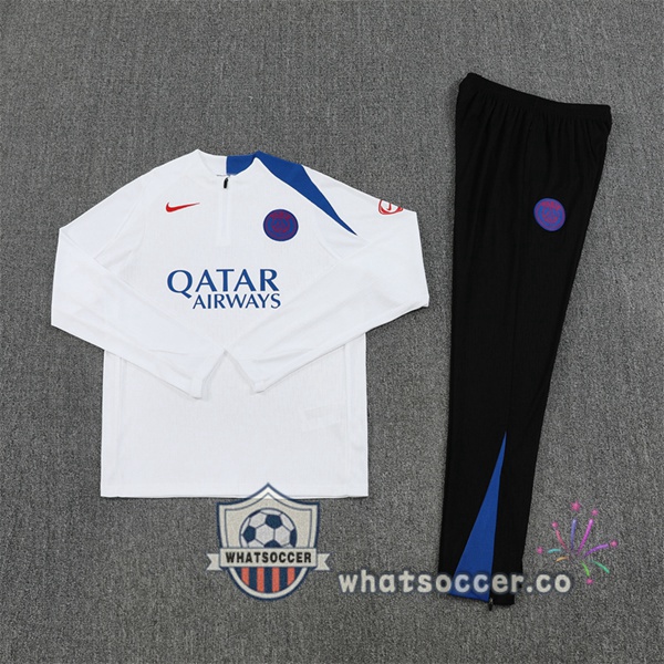 Training Wear Paris PSG White 2025-2026