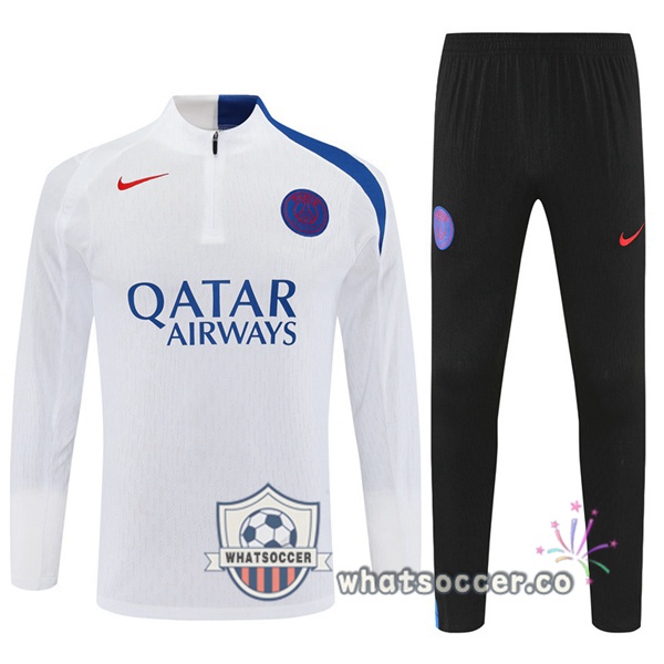 Training Wear Paris PSG White 2025-2026