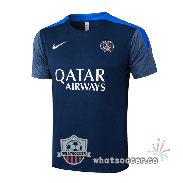 Paris PSG Training T-Shirts Blue Royal 2025-2026