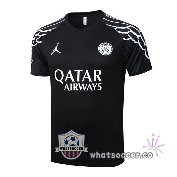 Paris PSG Training T-Shirts Black 2025-2026