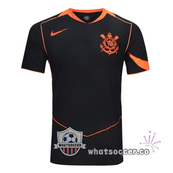 Corinthians Third Soccer Jerseys Black 2025-2026