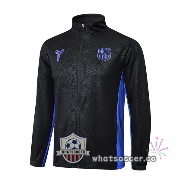 Soccer Jacket FC Barcelona Black 2025-2026