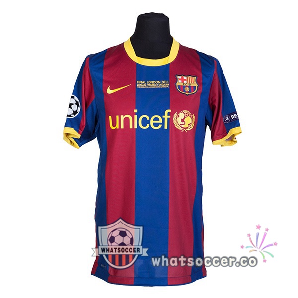 FC Barcelona Retro Home Blue Red 2010-2011