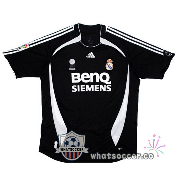 Real Madrid Retro Away Black 2006-2007