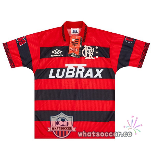 Flamengo Retro Home Red Black 1994-1995